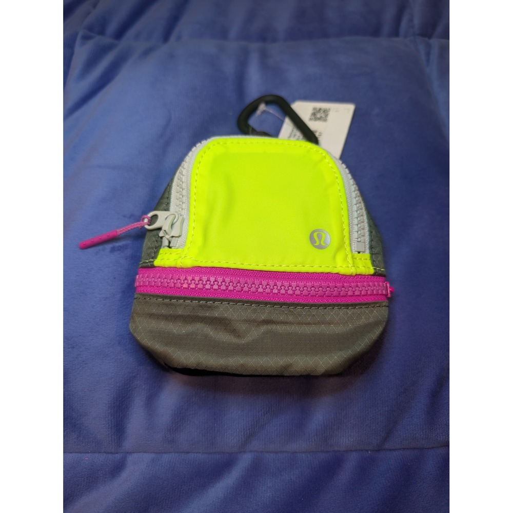 Lululemon City Adventurer Backpack Nano Women OS Yellow Green Pink LW9DHDS